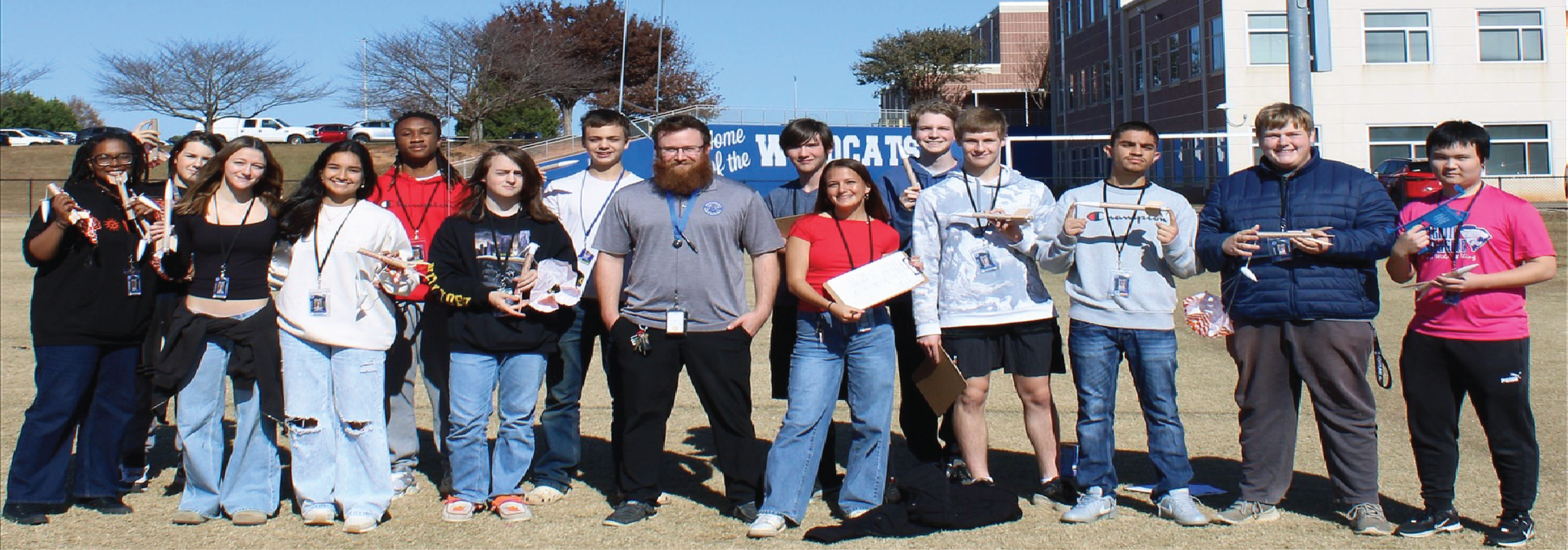 WHS PLTW Aerospace Rocket Launch